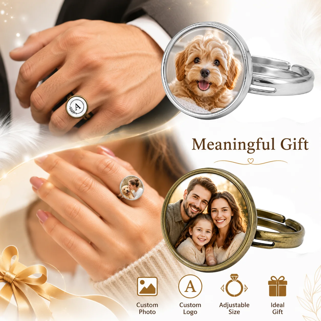 Personalizowany Pierścionek z  – Initial Ring Custom recenzja i cena