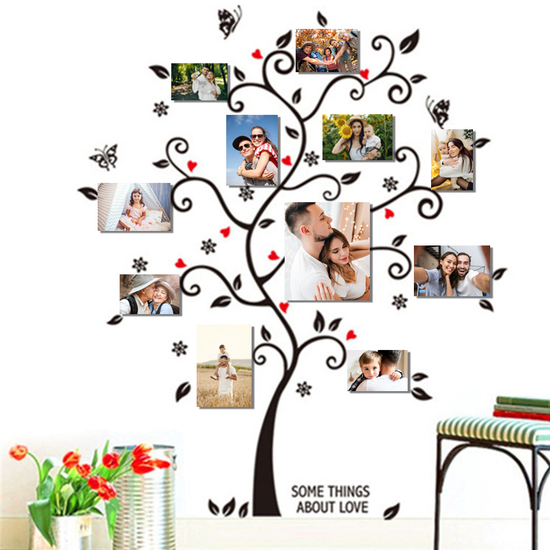 DIY Family Photo Frame Tree Wa – Family Tree Print recenzja i cena