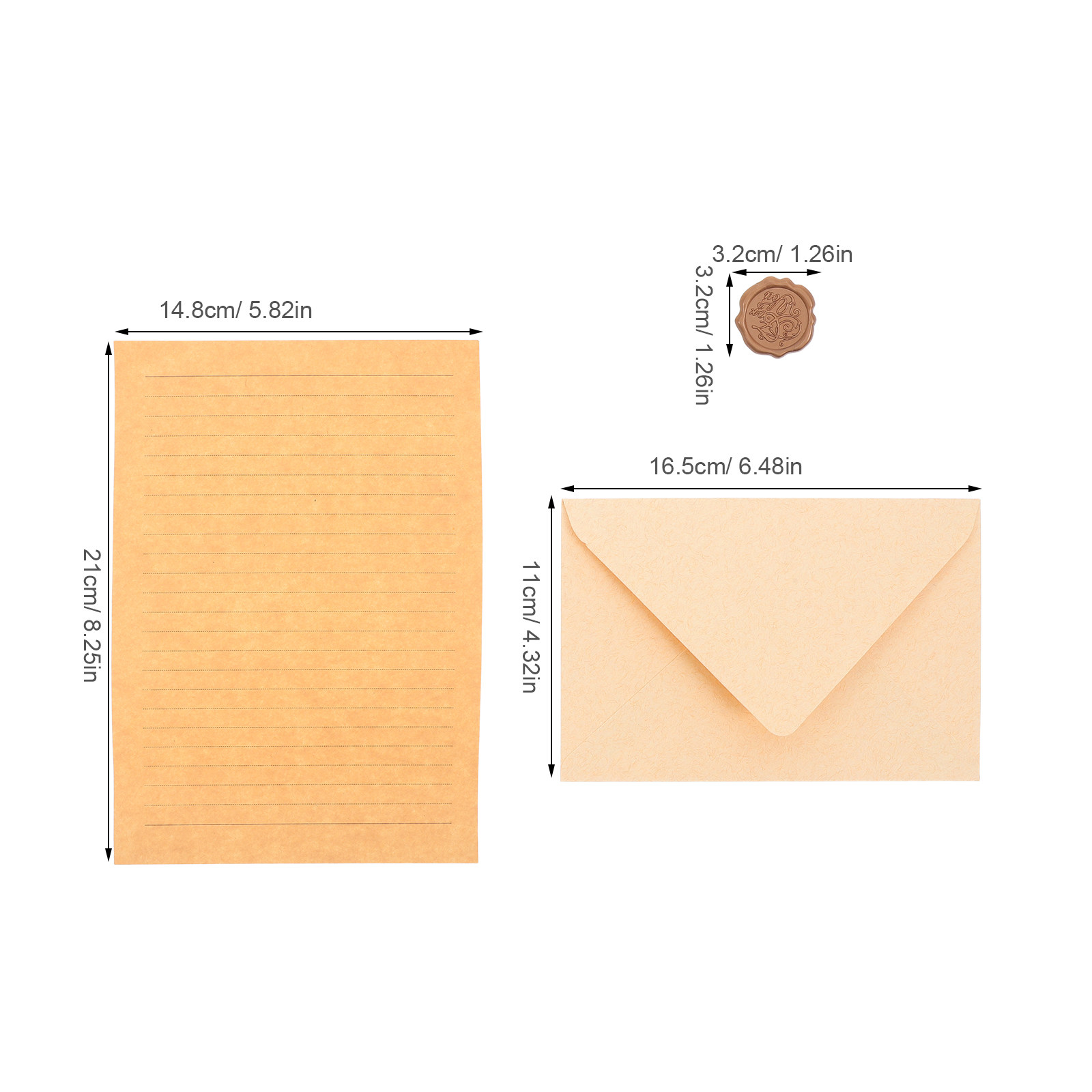 1 Zestaw Eleganckiego, Vintage – Wax Seal Letter Kit recenzja i cena