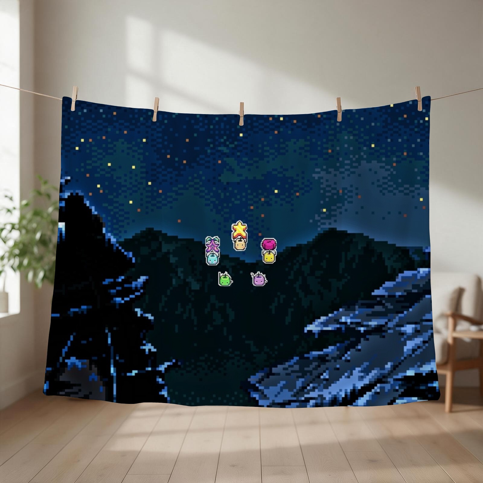 Koc z motywem nocnego nieba Ju – Custom Night Sky recenzja i cena
