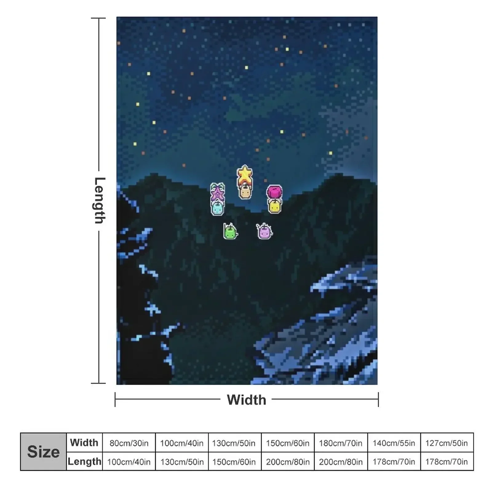 Koc z motywem nocnego nieba Ju – Custom Night Sky recenzja i cena